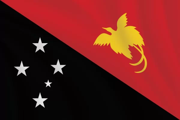 Flags of the World 2:3 Ratio Papua New Guinea Flag