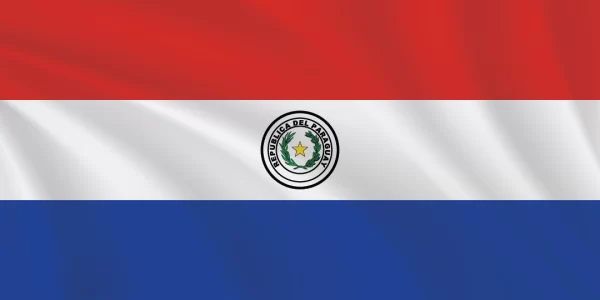 Flags of the World 1:2 Ratio Paraguay Flag