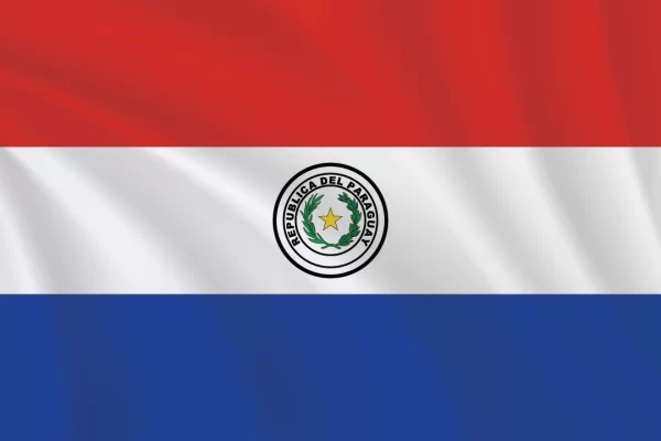 Flags of the World 2:3 Ratio Paraguay Flag