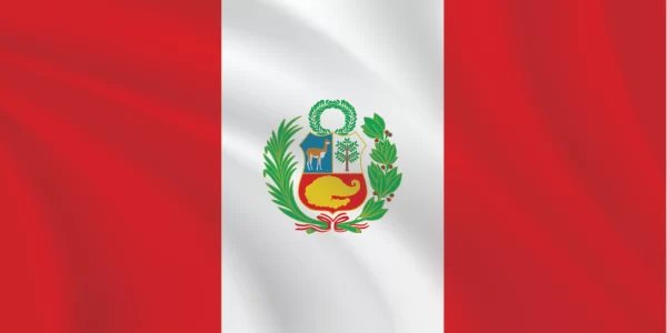 Flags of the World 1:2 Ratio Peru Flag