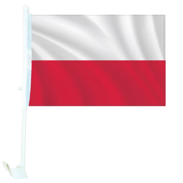 Flags of the World - Poland Car Flag