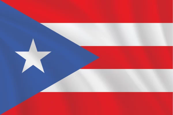 Flags of the World 2:3 Ratio Puerto Rico Flag