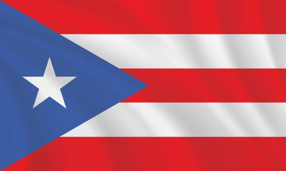 3:5 Ratio Puerto Rico Flag