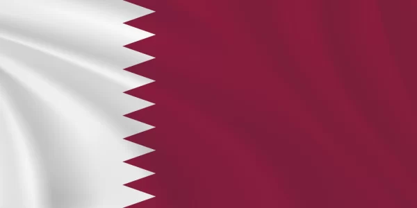 Flags of the World 1:2 Ratio Qatar Flag