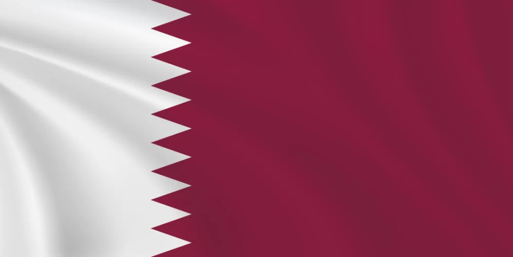 Flags of the World 1:2 Ratio Qatar Flag
