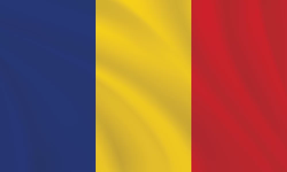 3:5 Ratio Romania Flag