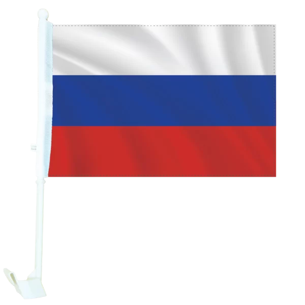 Flags of the World - Russia Car Flag