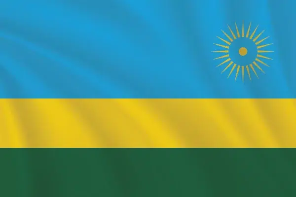 Flags of the World 2:3 Ratio Rwanda Flag | The Flag Shop