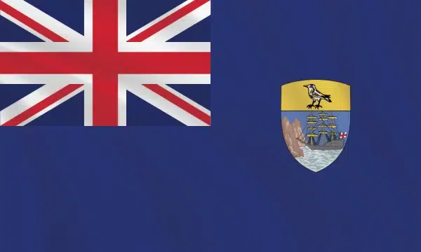3:5 Ratio Saint Helena Flag