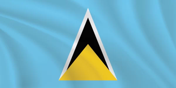 Flags of the World 1:2 Ratio Saint Lucia Flag