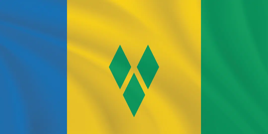Flags of the World 1:2 Ratio Saint Vincent and the Grenadines Flag