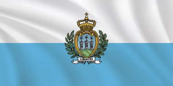 Flags of the World 1:2 Ratio San Marino Flag