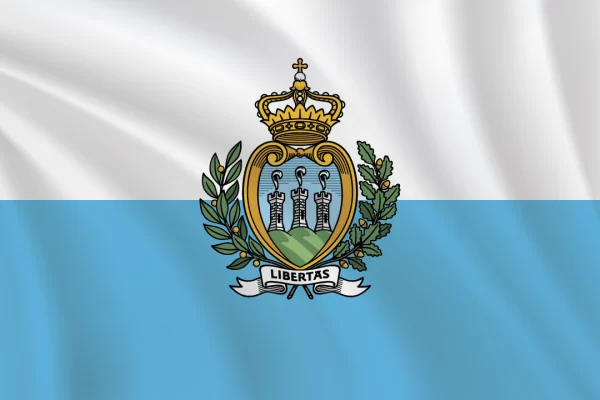 Flags of the World 2:3 Ratio San Marino Flag