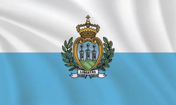 3:5 Ratio San Marino Flag