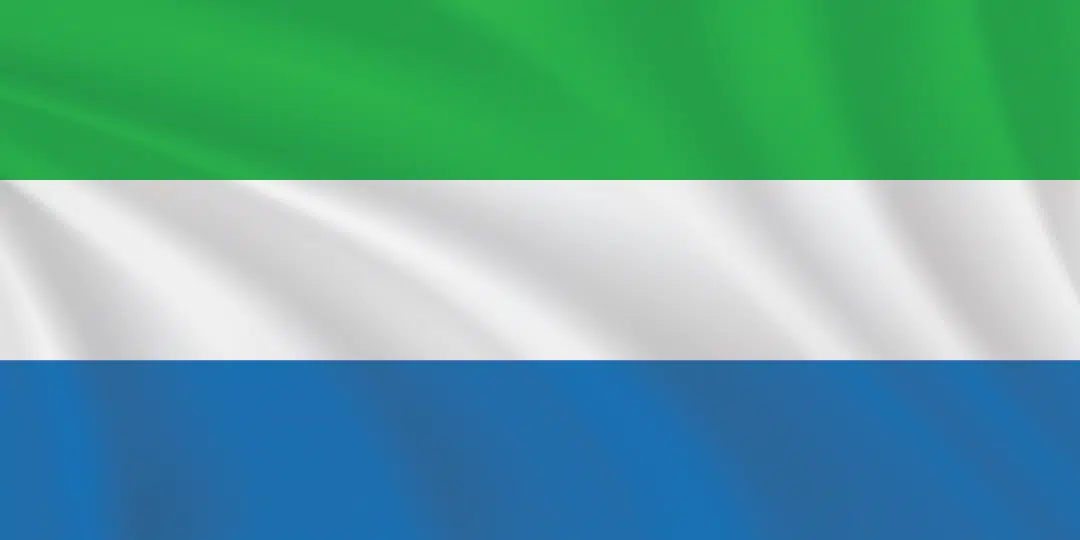 Flags of the World 1:2 Ratio Sierra Leone Flag