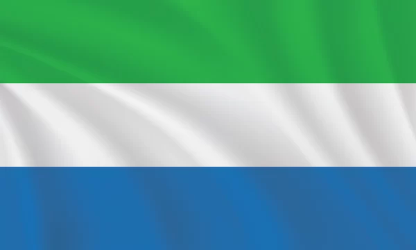 3:5 Ratio Sierra Leone Flag