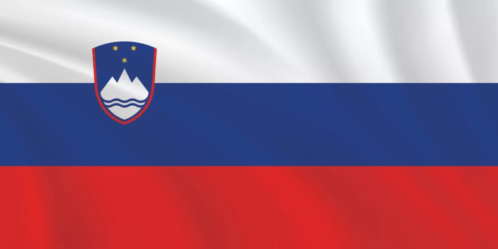 Flags of the World 1:2 Ratio Slovenia Flag
