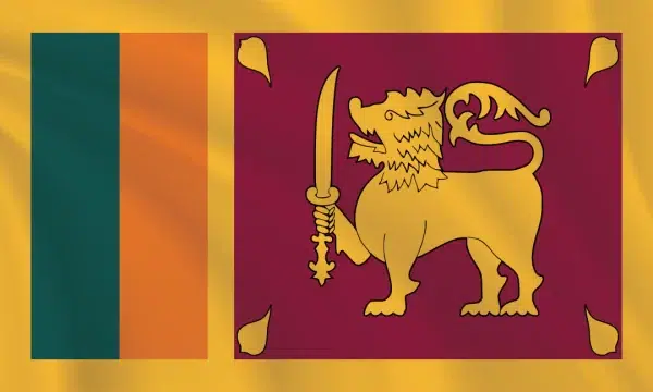 3:5 Ratio Sri Lanka Flag