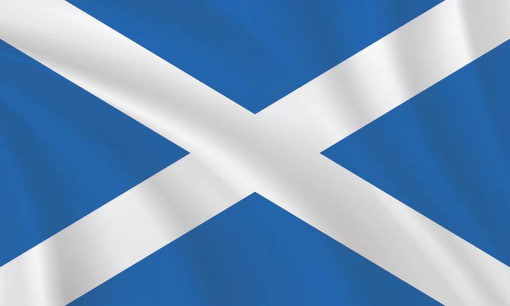 Flags of the World - 3:5 Ratio Scotland Flag (St. Andrew's Cross)