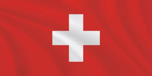 Flags of the World 1:2 Ratio Switzerland Flag