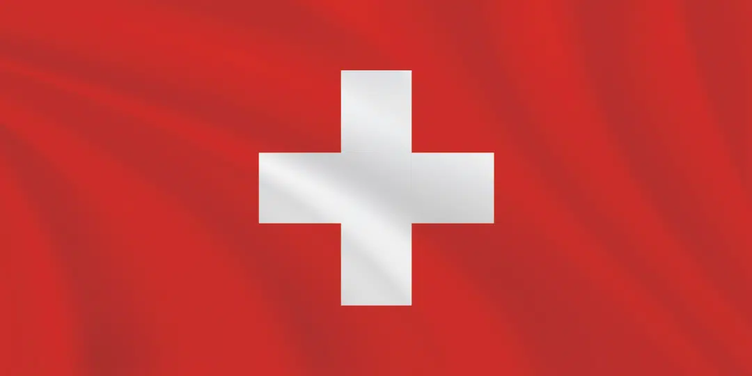 Flags of the World 1:2 Ratio Switzerland Flag