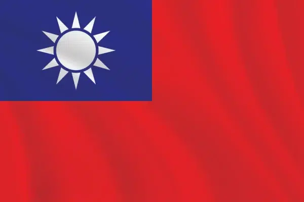 Flags of the World 2:3 Ratio Taiwan Flag