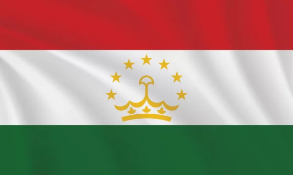 Flags of the World - 3:5 Ratio Tajikistan Flag