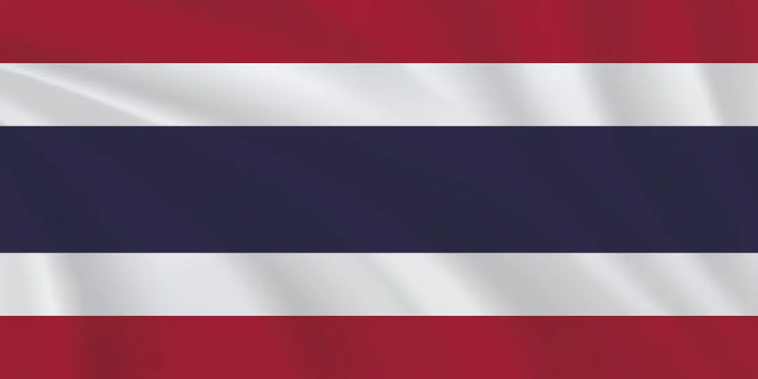 Flags of the World 1:2 Ratio Thailand Flag