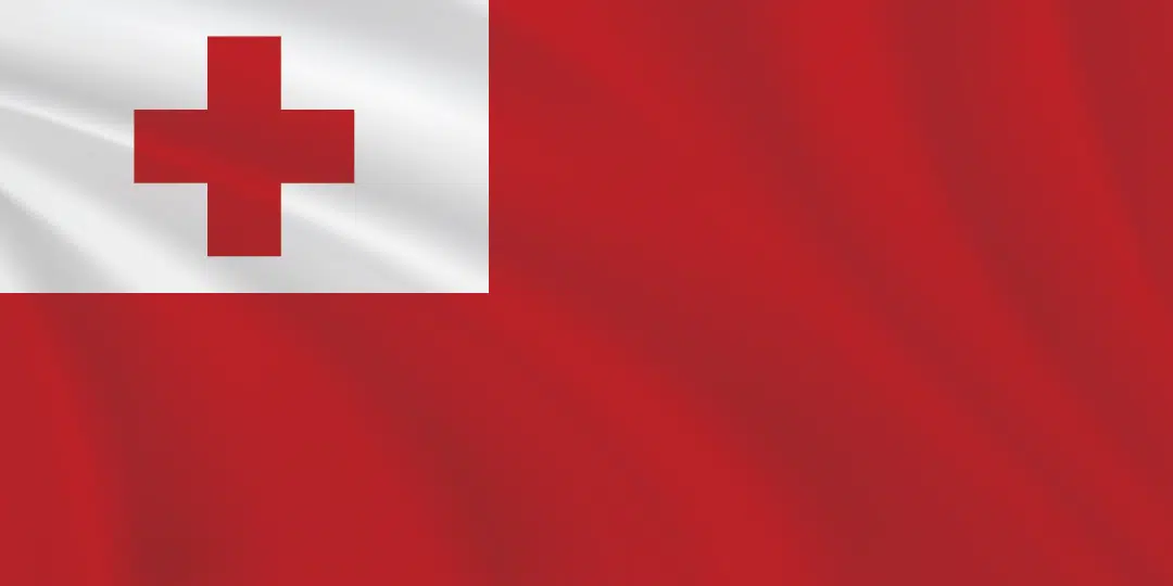 Flags of the World 1:2 Ratio Tonga Flag