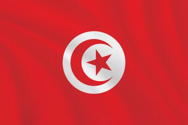Flags of the World 2:3 Ratio Tunisia Flag