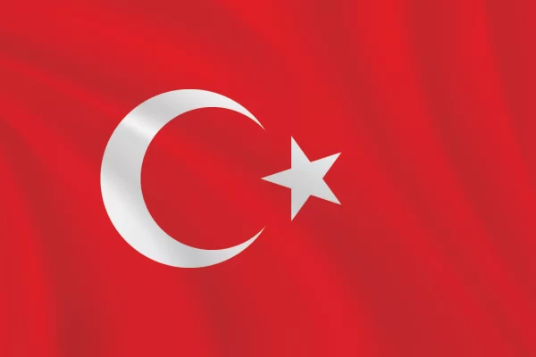 Flags of the World 2:3 Ratio Turkey Flag
