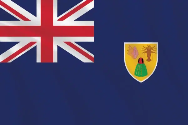 Flags of the World 2:3 Ratio Turks and Caicos Islands Flag
