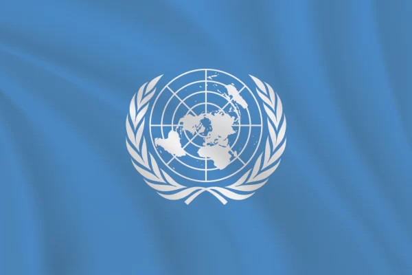 Flags of the World 2:3 Ratio United Nations Flag