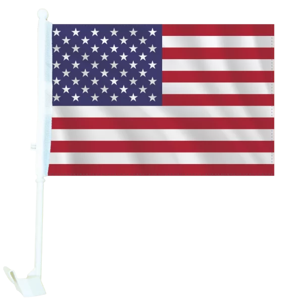 Flags of the World - United States of America (USA) Car Flag