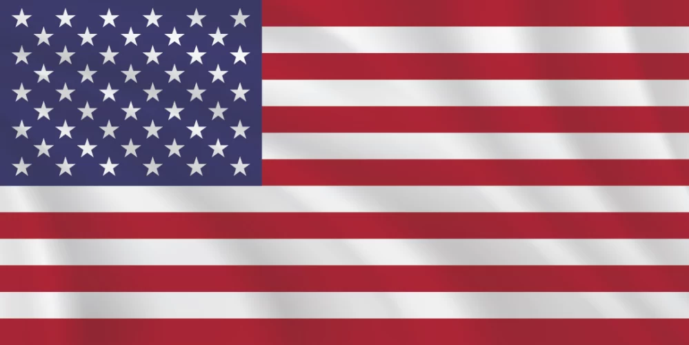 Flags of the World 1:2 Ratio United States of America (USA) Flag