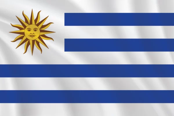 Flags of the World 2:3 Ratio Uruguay Flag