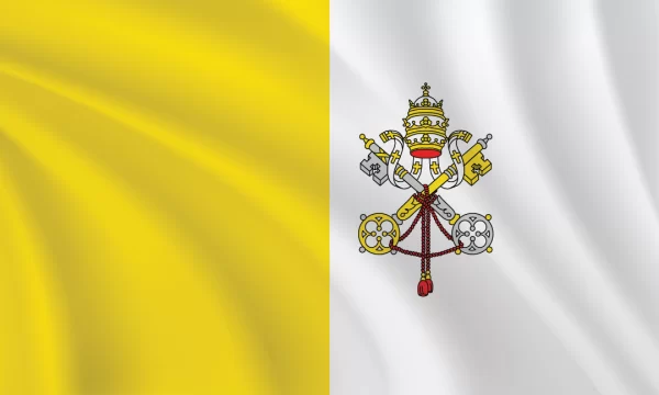 Flags of the World - 3:5 Ratio Vatican City Flag