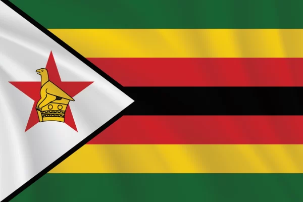 Flags of the World 2:3 Ratio Zimbabwe Flag