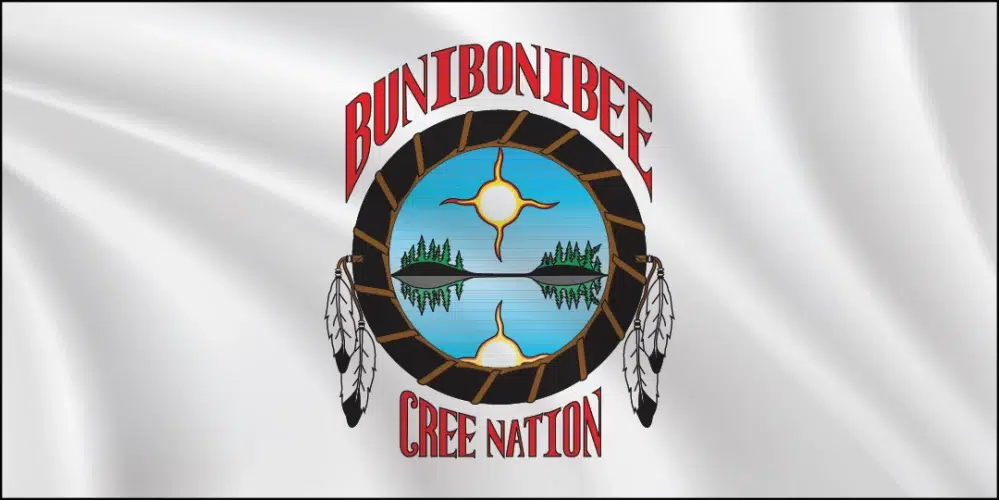 1:2 Ratio Bunibonibee Cree Nation Flag