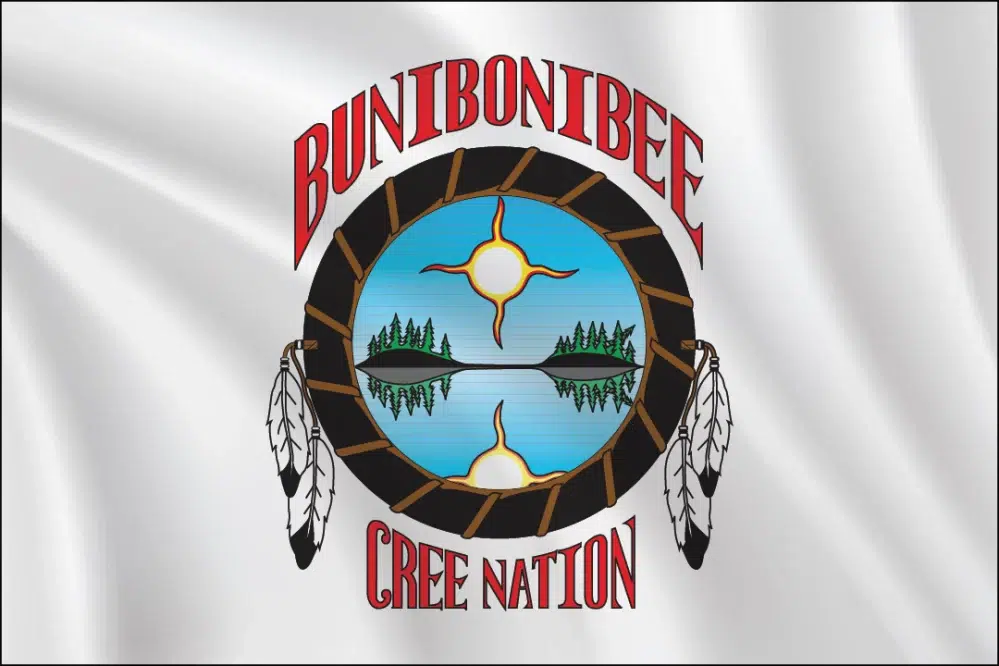 2:3 Ratio Bunibonibee Cree Nation Flag
