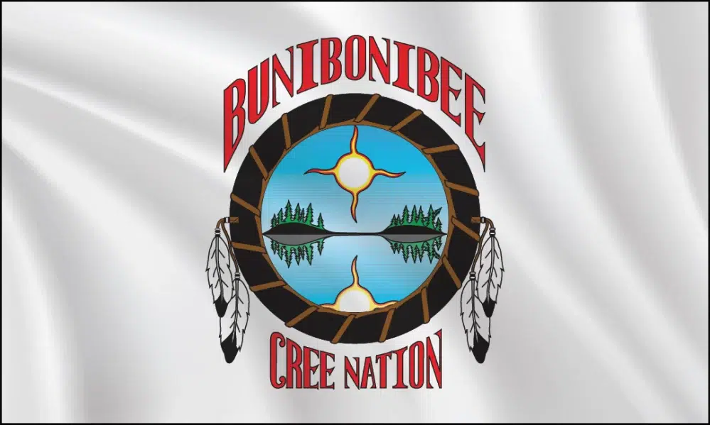 3:5 Ratio Bunibonibee Cree Nation Flag