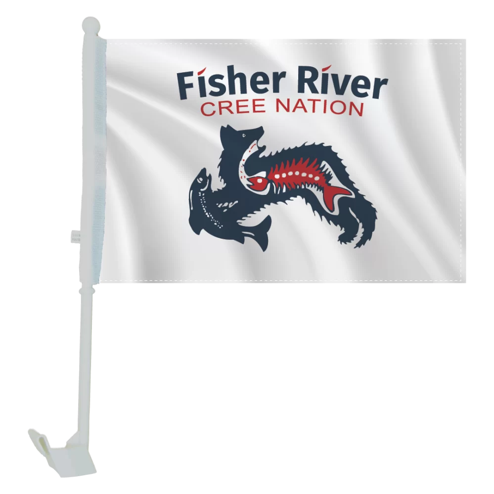 Fisher River Cree Nation Car Flag