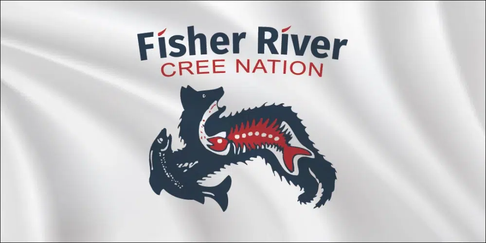 1:2 Ratio Fisher River Cree Nation Flag