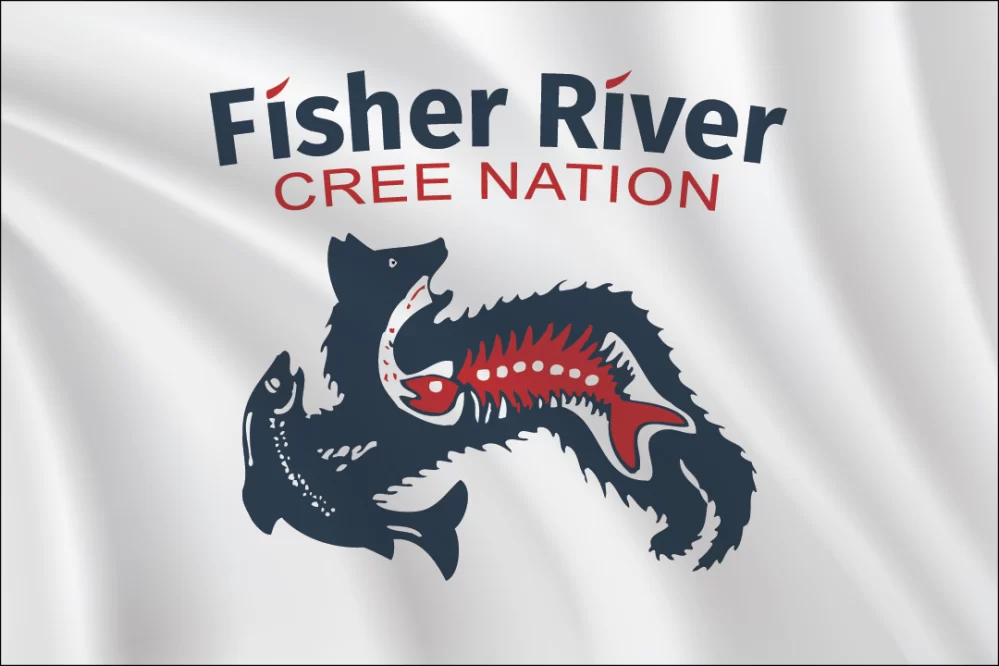 2:3 Ratio Fisher River Cree Nation Flag