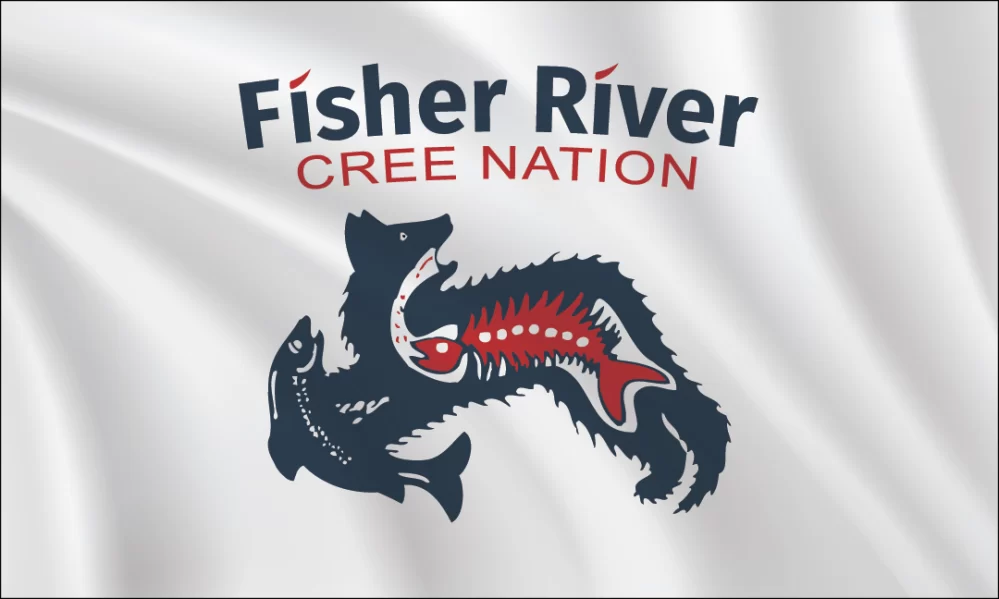 3:5 Ratio Fisher River Cree Nation Flag