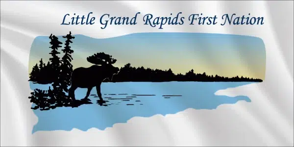 1:2 Ratio Little Grand Rapids First Nation Flag | The Flag Shop