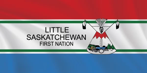 1:2 Ratio Little Saskatchewan First Nation Flag