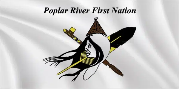 Poplar river flag 1x2