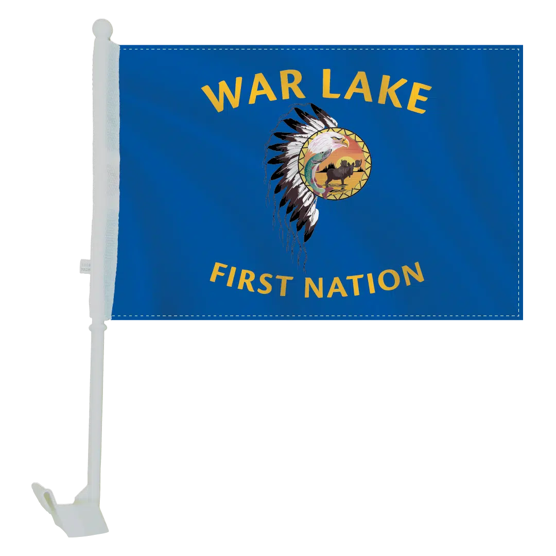 War lake car flag