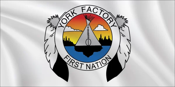 York Factory flag 1x2